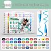 Touch Mark Double-Ended Acrylic Marker Pens