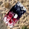 Bull Logo Customized Name Beach Towel Soft Durable Quick-Dry Suitable for Sports Travel Swimming Yoga Bathroom Beach And Pool