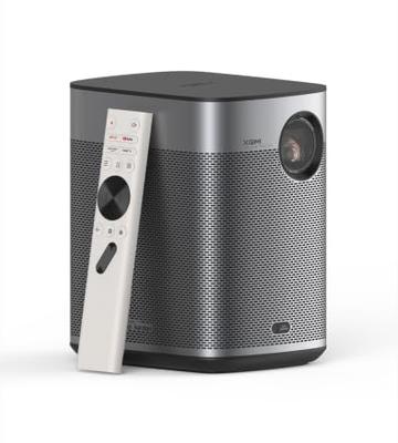 XGIMI Проектор, совместимый с Google, с технологией 1080P 700ISO Lumen Home Use, дюймовый проектор, часы воспроизведения Halo+ (новый) ТВ, Нетфликс,