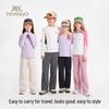 YEEHOO Kids' Unisex Outdoor Cargo Drawstring Long Pants