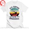 Kitesurf Kitesurfing Kitesurfer T Shirt Unisex Funny Kiteboarding Tshirt Fashion Streetwear Harajuku Tshirt Hip Hop Tops Tee Shirt
