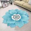 Мягкие коврики для пола Ковры с цветочным принтом Гостиная Диван Стол Одеяла Прикроватные коврики для ног в спальне
