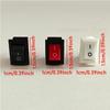 10Pcs Push Button Switch SPST 2Pin 3A 250V KCD11 Snap-in On/Off Rocker Switch 10x15mm