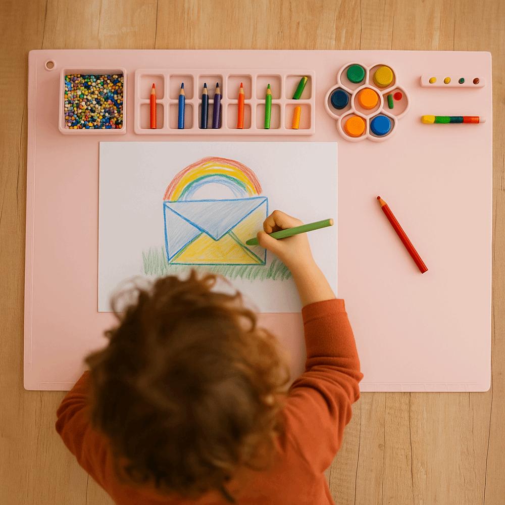 Non-Stick Art Silicone Craft Mat Silicone Graffiti Painting Mat Silicone Painting Mat DIY Painting