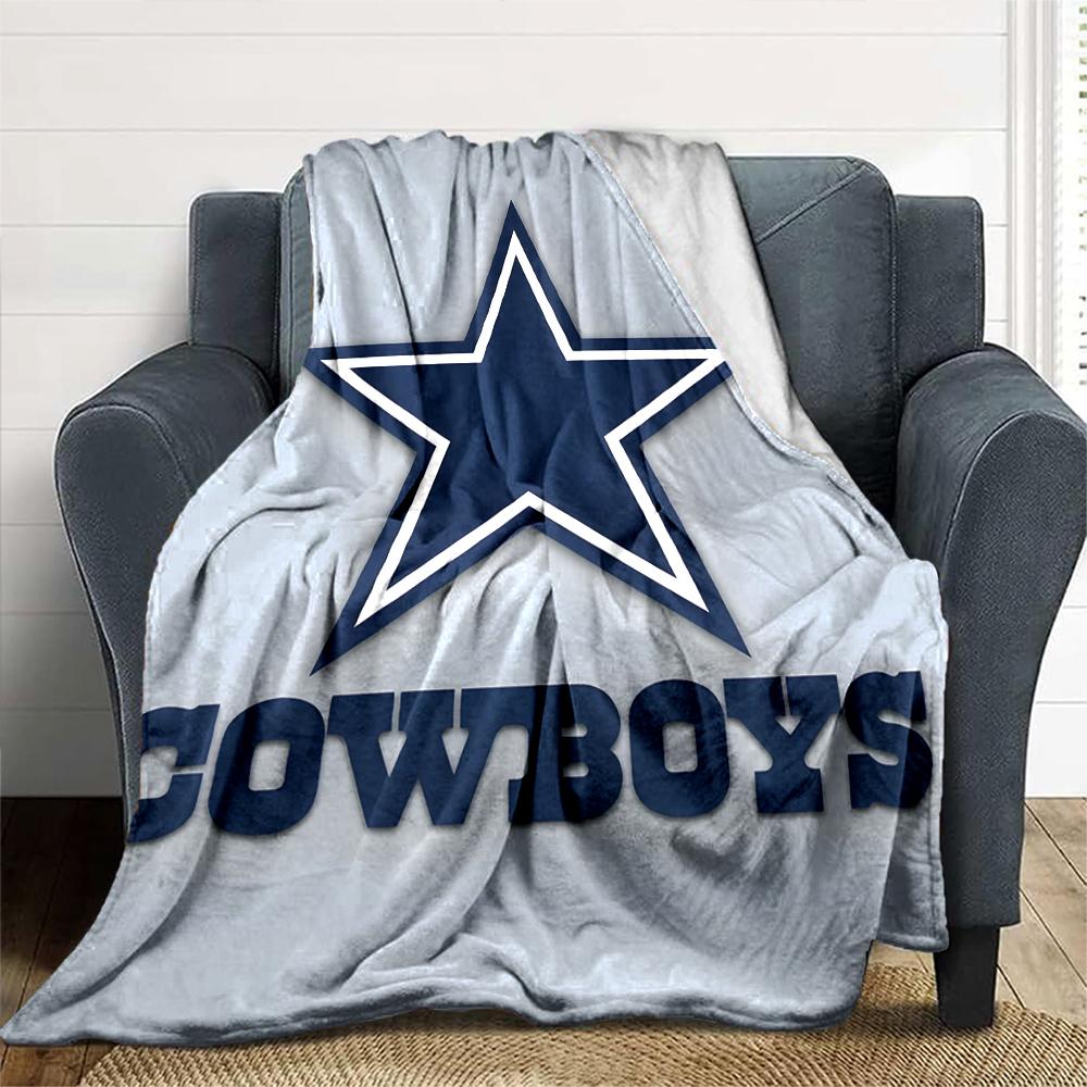 1pc Dallas Cowboys Blanket, Gift, for Men and Women, Soft Blanket, Good for Sofa Bed Couch Travel, Lightweight Flannel Blanket