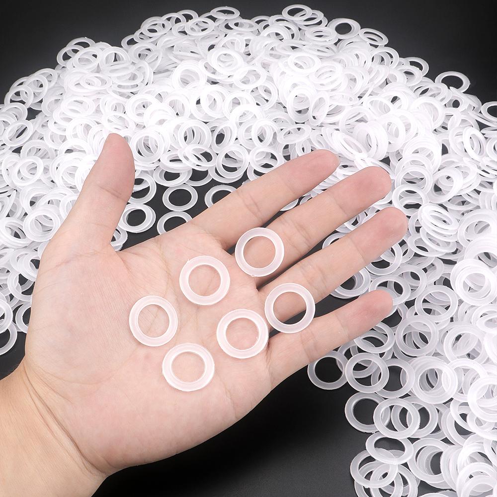 200 шт. DIY Круги для плетения Шаблон, Белый пластик Полый круглый узор Форма, Аксессуары для вязания, Инструмент для рукоделия крючком