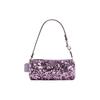Nolita Smooth Leather Calfskin Handbag , Shoulder Bag Small Women's Purple (Unisex) Shoulder Bags CQ589 SVLL