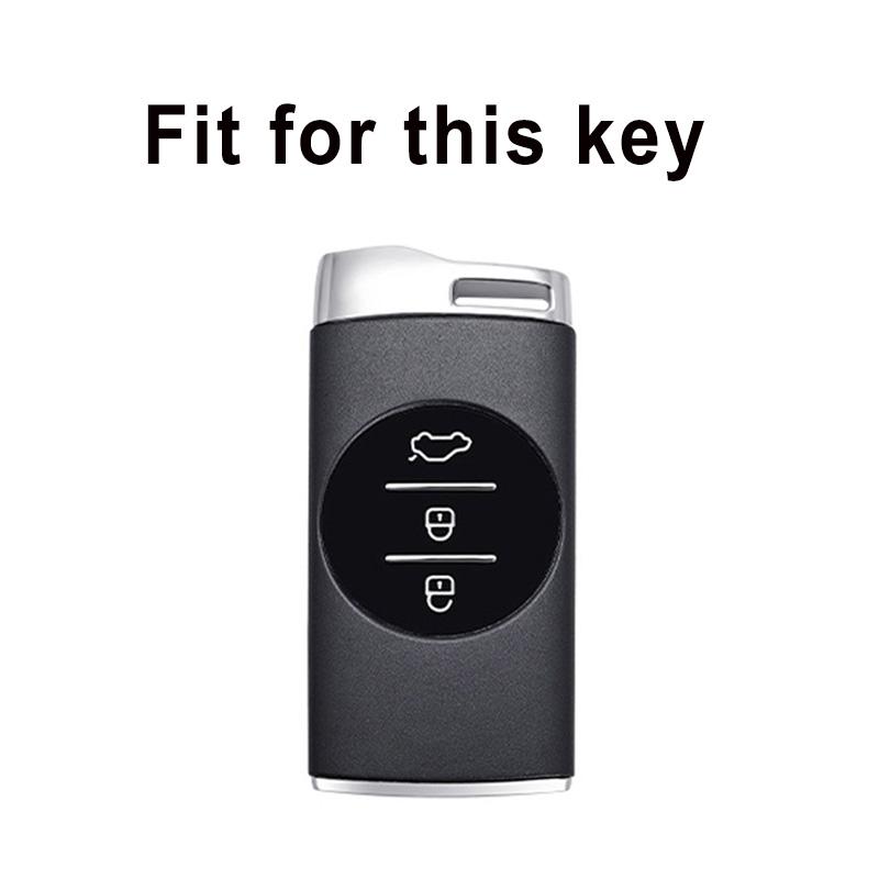 Чехол для ключа с дистанционным управлением из ТПУ с 3 кнопками для Chery Tiggo 7 Pro 8 Pro Exeed Tiggo 2 3x Arrizo 5 Pro Gx 5x EQ7 Tiggo 4