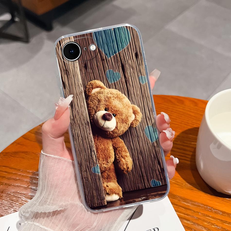 For iPhone 17E Case Gradient Color Transparent Shockproof Phone Housing For iPhone17E/iPhone SE 2026 Soft Slim Back Cover Fundas