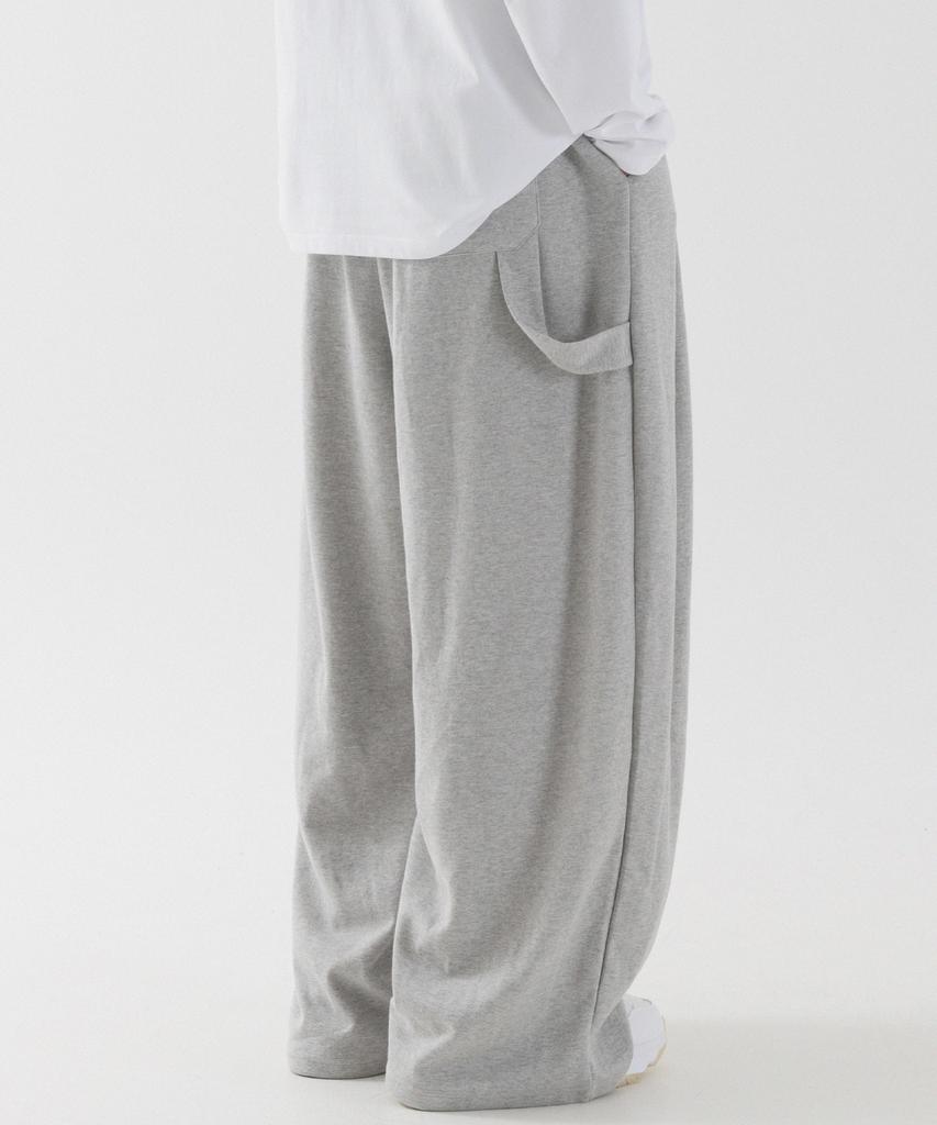 PIANER Carpenter Wide Sweatpants (Melange)