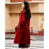 Sisui Nianhua Elegant Mid-Length Wool Blend Coat