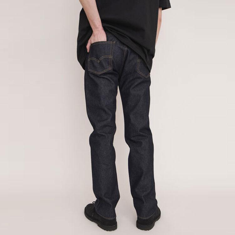 Levi's Jeans Men's Dark Blue Moderate Straight Fit Pants 00505-1869