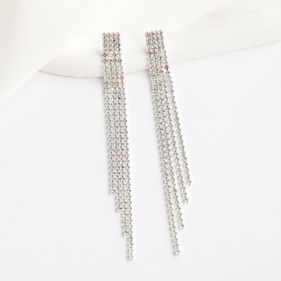 1 пара женских серег с кисточками и цирконием, легкие противоаллергенные серьги, украшения, ювелирные изделия для выпускного вечера, коктейль