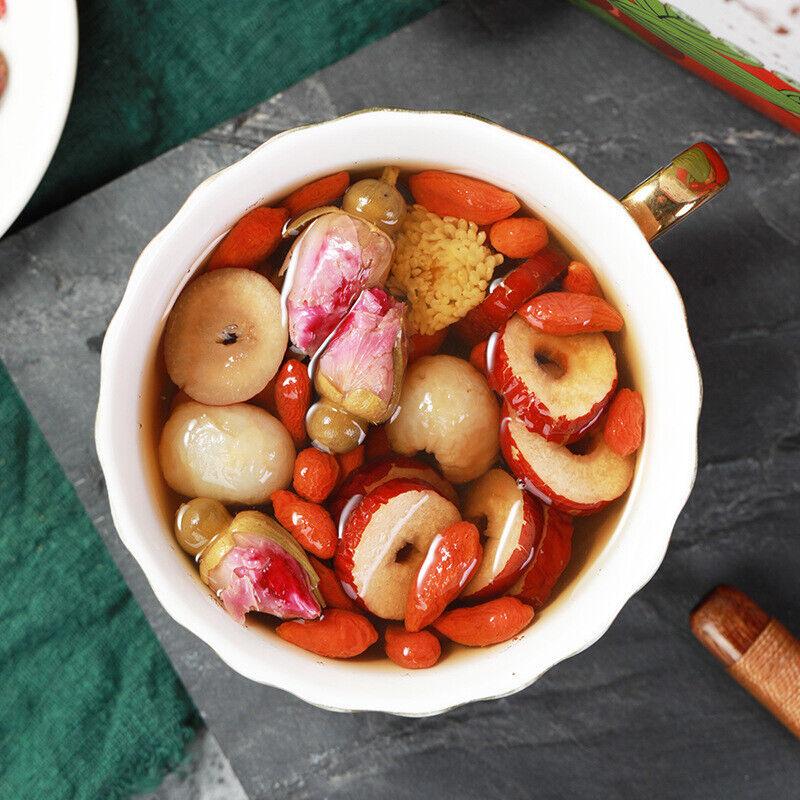 150g Natural Herbs Tea Longan + Red Jujube+Chinese Wolfberry Herbal Tea Benefits