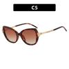 Cat's eye personalized sunglasses ins Internet celebrity European and American fashion sunglasses high-end diamond-encrusted trendy sunglasses women