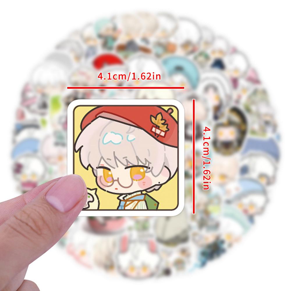 105 New Styles Qi Sili QQ People Graffiti Stickers Decorate Refrigerator Scooter Personalized DIY Stickers