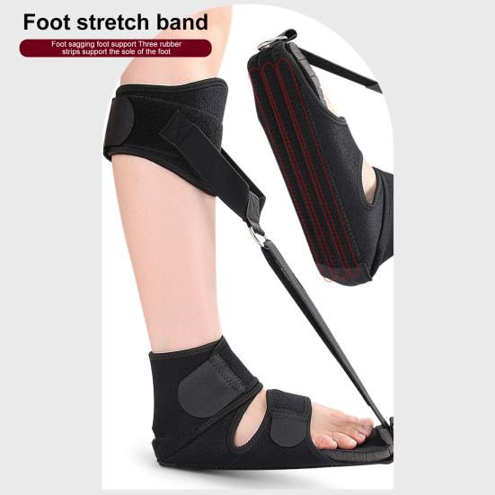 Ночная шина для лечения подошвенного фасциита, регулируемая, дышащая, для женщин, мужчин и взрослых, поддержка свода лодыжки, растяжка