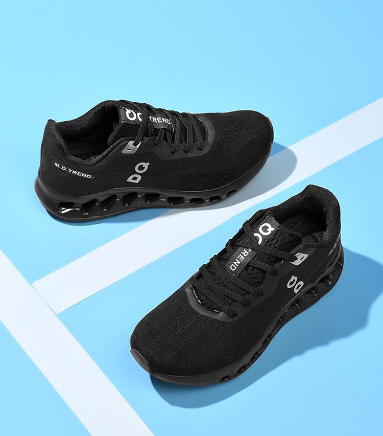 Весенние новинки: Легкие беговые кроссовки Flyknit с толстой подошвой и амортизацией