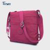 Versatile Lightweight Water-Repellent Nylon High-Top Shoulder Messenger Bag