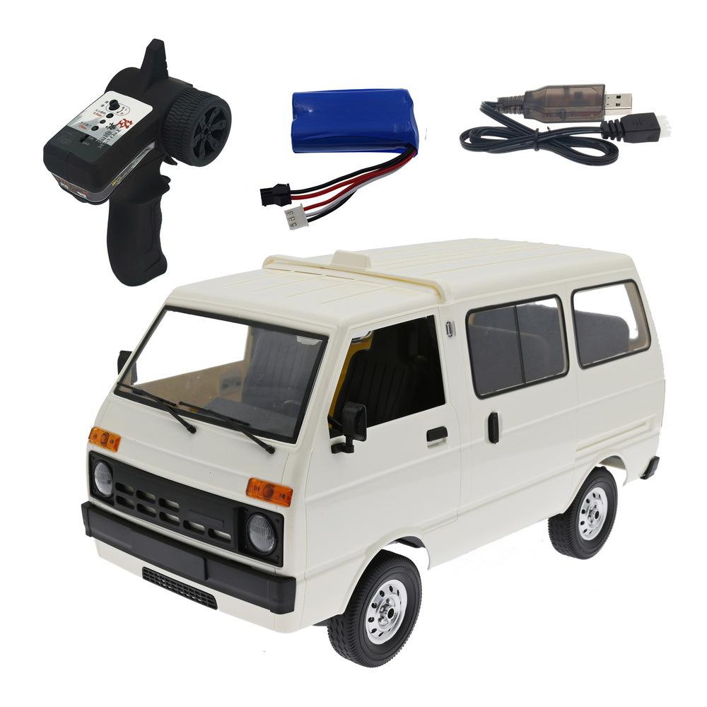 WPL D42 RC Car 1/10 2.4G 2WD Simulation Drift Truck LED Remote Control Off-Road Car For Boys Kids Gifts