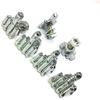 License Plate Bolts, 4 Pcs Stainless Steel License Plate Screw For Motorcycle Chopper Car Tag Frame Windshield Trim (Silver)