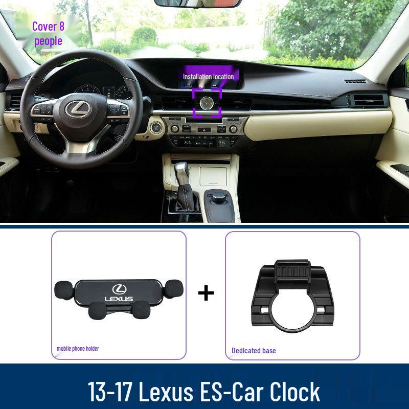 Lexus ES Air Vent Phone Holder: Secure Car Mount