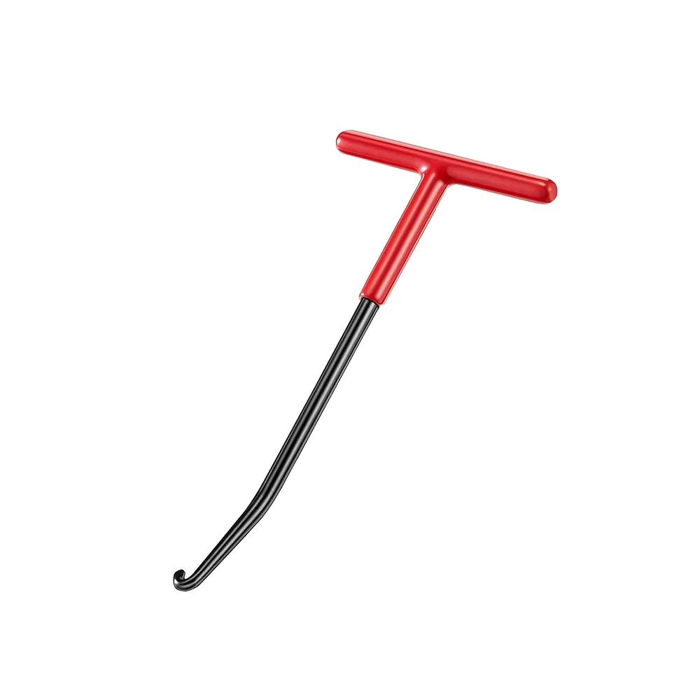 1 шт. Мотоциклетная Т-образная ручка, крючок для выхлопной пружины, съемник пружин выхлопной трубы, монтажные крючки, аксессуары для ремонта снятия пружин