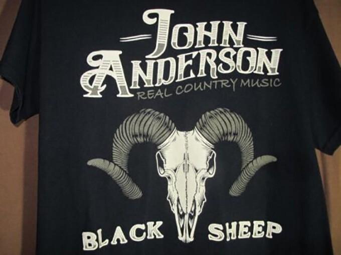 John Anderson Black Sheep Country Music Shirt Classic Black 1K0025 Unisex T-Shirt