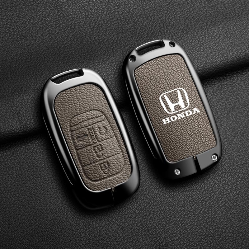 ECL1 Кожаный Чехол-Защита для Умного Ключа Автомобиля Honda 2022 2023 2024 Accord Civic HR-V CR-V Pilot Sport SI EX EX-L Touring