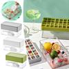 2023 Новый производитель кубиков льда, формы для кубиков льда Коробка для льда Маленький бытовой холодильник Легкосъемная решетка для льда с крышкой Решетка для льда