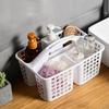 Plastic Toiletries Organizer Box Hollow Out Storage Basket Multifunctional Shower Basket Bathroom