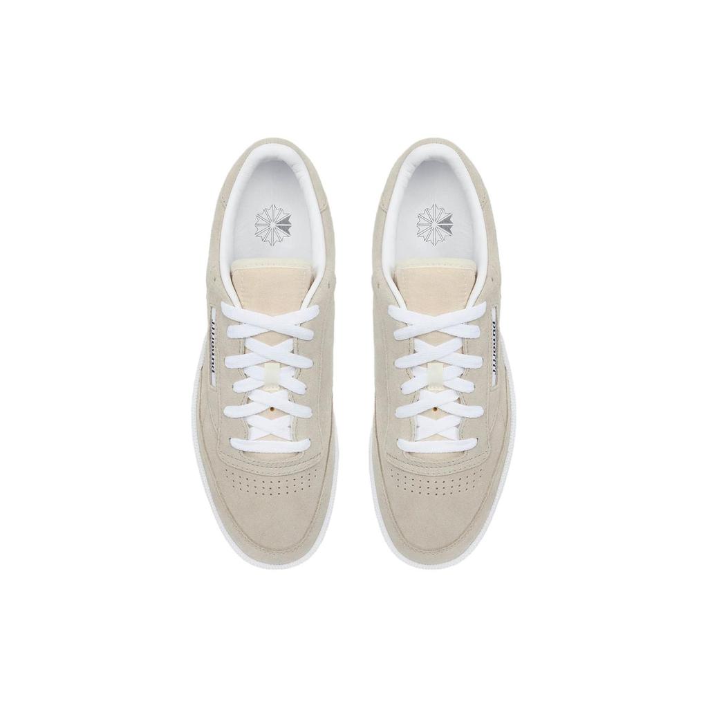Унисекс кроссовки JJJJound x Reebok Club C 85 Cork кремово-белые космически-серые 100073319