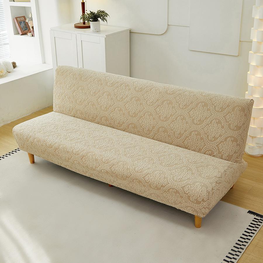 High Quality Pattern Splashproof Jacquard Sofa Bed Cover Stretch Futon Slipcover For Living Room New Style Home Decoration