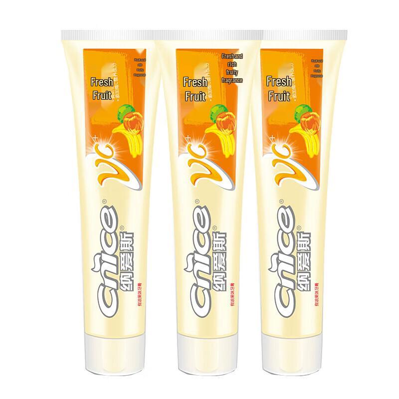 Nice Fresh Fruit Whitening Toothpaste 120g x 5 Pack