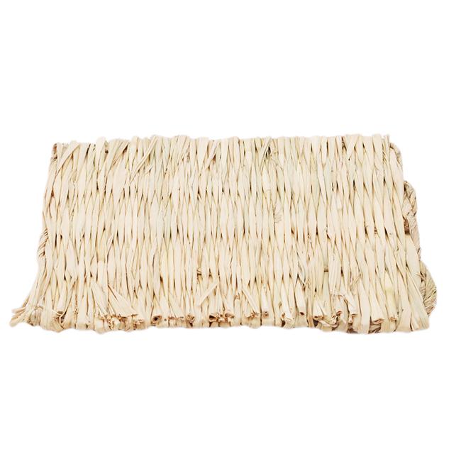 Простой коврик из травы, тканый коврик для кровати для мелких животных, креативные товары для хомяка, кролика, собак, кошек, товары для домашних животных