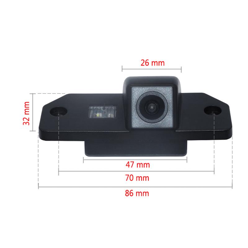 Compatible with Focus Hatchback, Chevrolet Epica, and Cruze: Integrated HD Rear View Car Camera.