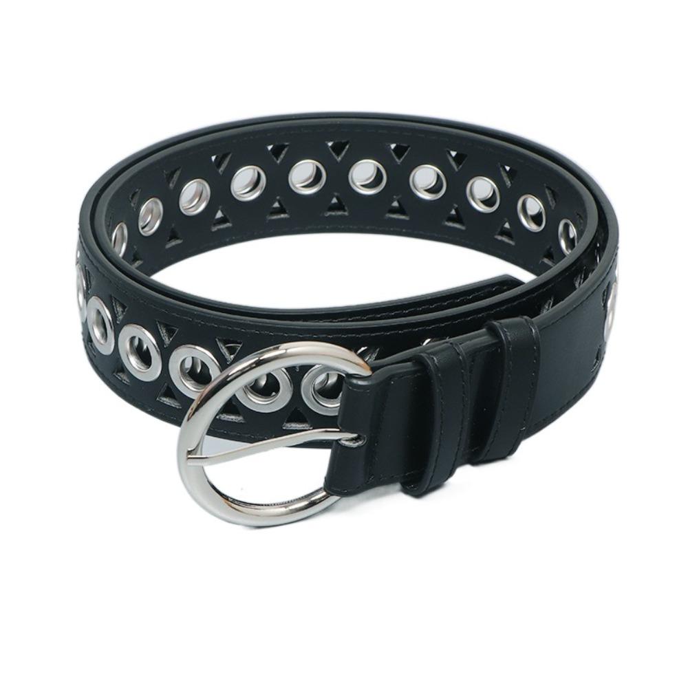Korean Style PU Leather Belt Metal Buckle Y2K Girl Waistband Elegant Wide Waistband Ladies/Girls