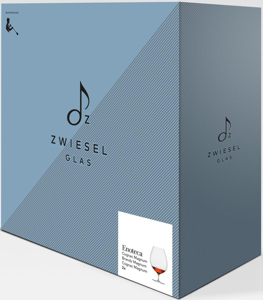 ZWIESEL GLAS Бокалы для коньяка для Enoteca Коньяк и Коньяк Пара ручной работы m122197 Бренди, Магнум, 2,