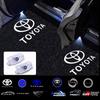 2 шт. Светодиодные проекторы приветствия на двери автомобиля для Camry Avalon Corolla Hilux GT86 HD Подсветка тени при открытии двери