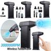 300000RPM Electric Air Duster Rechargeable Powerful Air Blower Multifunctional Portable Turbo Jet Fan Strong Power for Home Car