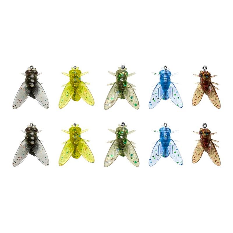 Имитация мушки приманка наживка для рыбалки мягкая приманка с крючками