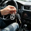Durable Auto Keyring Zinc Alloy Pendant Car Accessories for Mitsubishi Pajero Montero Lancer EX ASX Outlander L200