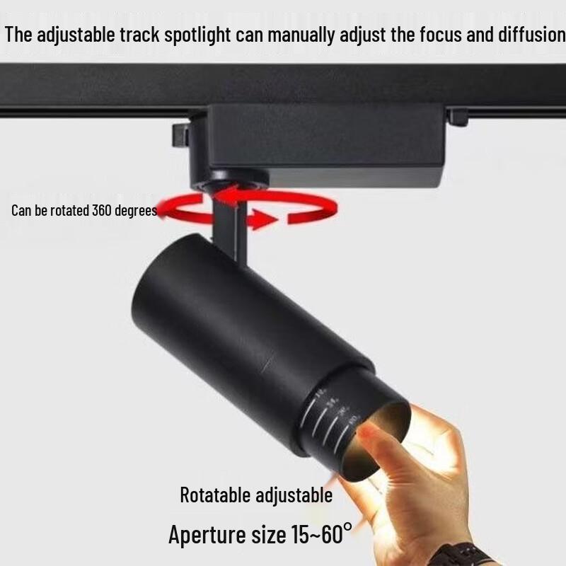 OEING Surface-Mounted Track Spotlight