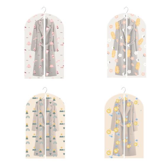 Пылезащитный чехол для одежды на молнии, пылезащитный PEVA, отличный шкаф для спальни, гостиной, защита от пыли для общежития