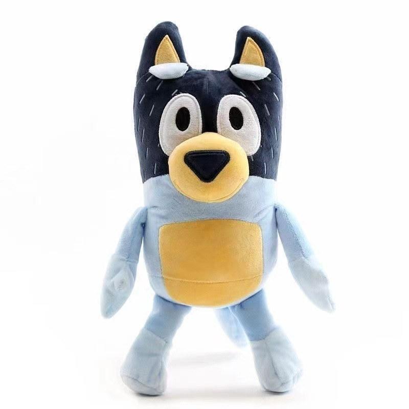 Аниме 28 см Bluey and Bingo Dog Friends, плюшевая игрушка, мягкая кукла, подарки на день рождения для детей