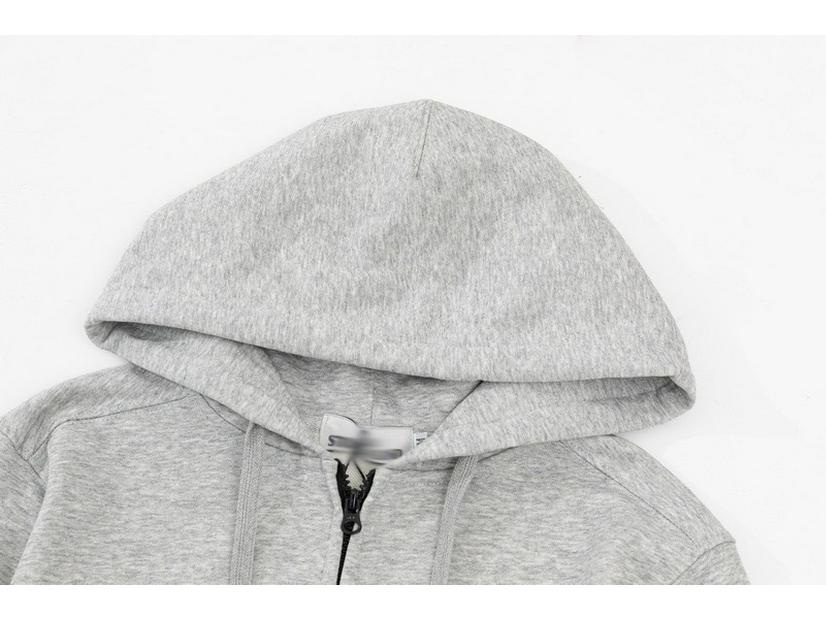 CrossSTONE Unisex Classic Cardigan Hoodie with Zipper