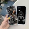 Skeleton Skull Case for Motorola E7 E22 E20 E13 E15 E22S E30 E40 G10 G20 G04 G22 G23 G05 G75 G35 G55 G6 G7 G8 G9 Plus Power Play