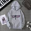 2025 Amazon Wish Quick Selling Independent Station Let It Be Butterfly Printing Long Sleeve Hooded Sweatshirt For Women CYXX361