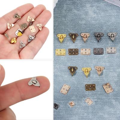 Аксессуары Чемодан Коробка Сундук Замки Кейс Уголок Защитный Кукольные Сумки Детали Мини Металлические Поделки