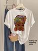 Summer Funny women Graphic T Shirt Tee Women Men Cotton Oversize Vintage Streetwear Casual Harajuku Breathable comfortable top